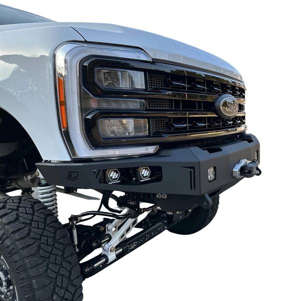 Chassis Unlimited - Chassis Unlimited CUB940751 Octane Front Winch Bumper for Ford F-250/F-350 Superduty 2023-2024