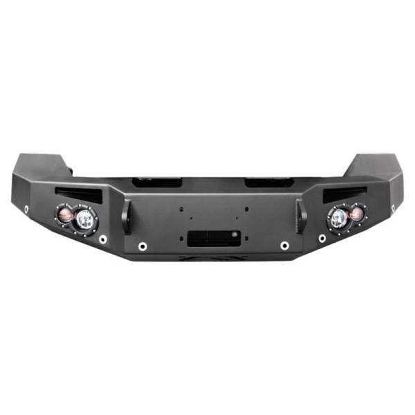 Fab Fours - Fab Fours FS23-A5951-B Premium Front Winch Bumper for Ford F250/F350 2023-2024 *Bare Steel No Finish*