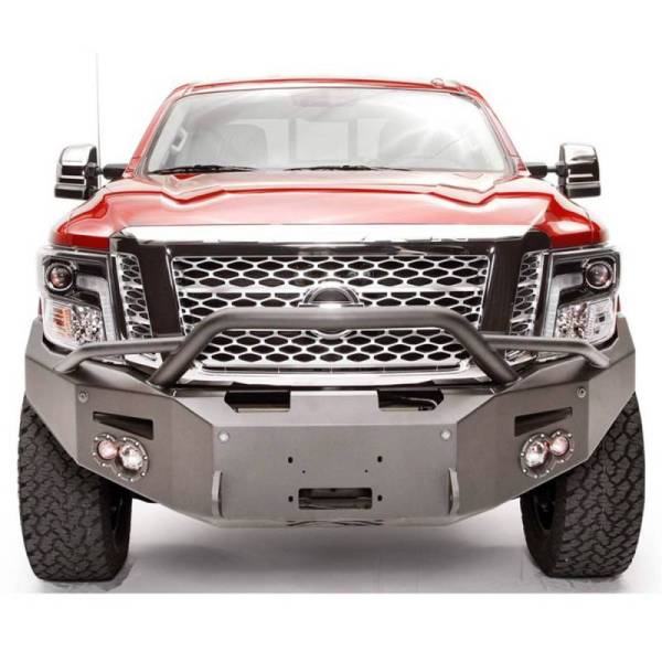 Fab Fours - Fab Fours FS23-A5952-B Premium Front Winch Bumper for Ford F250/F350 2023-2024 *Bare Steel No Finish*