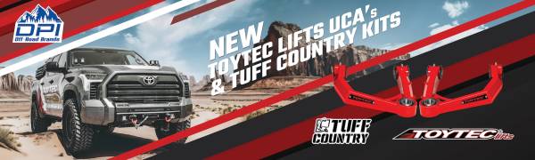 Toytec and Tuff Country Upper Control Arms