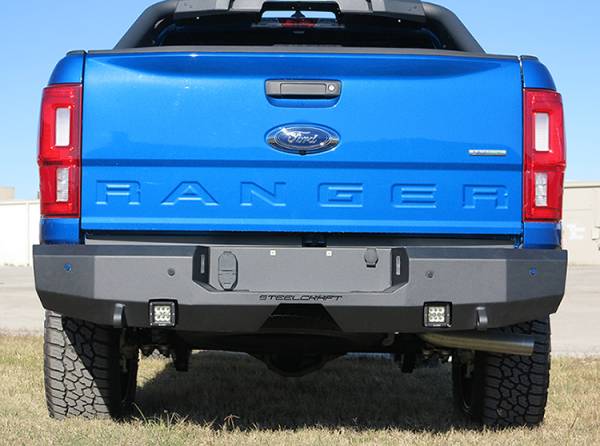 Steelcraft - Steelcraft 76-21340 Fortis HD Rear Bumper for Ford Ranger 2019-2023