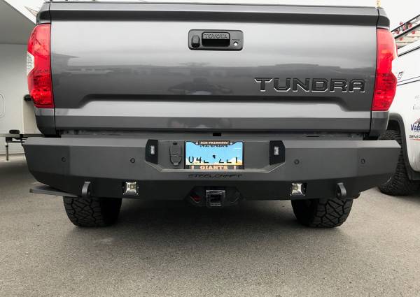 Steelcraft - Steelcraft 76-23380 Fortis HD Rear Bumper for Toyota Tundra 2014-2021
