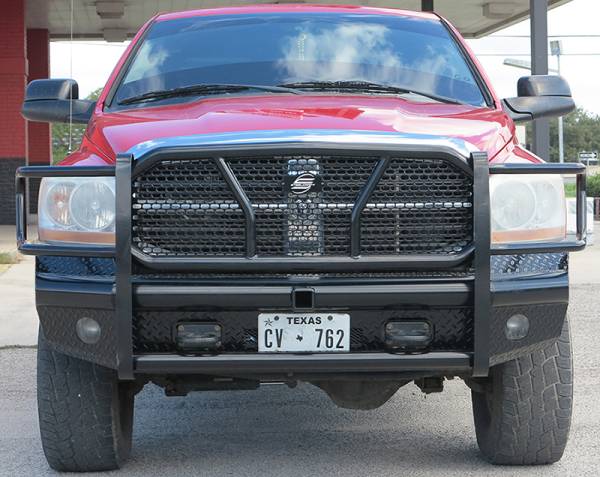 Steelcraft - Steelcraft HD12210R HD Replacement Front Bumper with Grille Guard for Dodge Ram 2500/3500 2003-2009