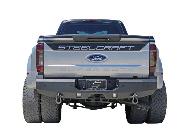 Steelcraft - Steelcraft 76-21380 Fortis HD Rear Bumper for Ford F-250/F-350/F-450/F-550 2017-2024