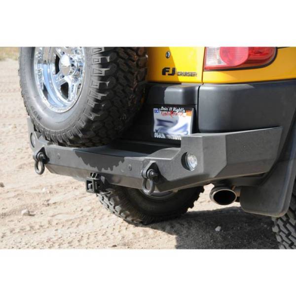 Expedition One - Expedition One FJC-RB-BARE Trail Series Rear Bumper for Toyota FJ Cruiser 2007-2014 - Bare Steel