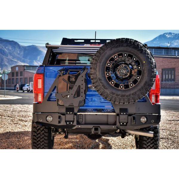 Expedition One - Expedition One FORDRNGR-2019+-RB-BARE RangeMax Rear Bumper for Ford Ranger 2019-2022 - Bare Steel