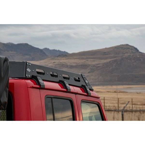 Expedition One - Expedition One MULE-UR-GLDTR/JT-CUTOUT Mule Ultra Roof Rack for Jeep Gladiator JT 2019-2023