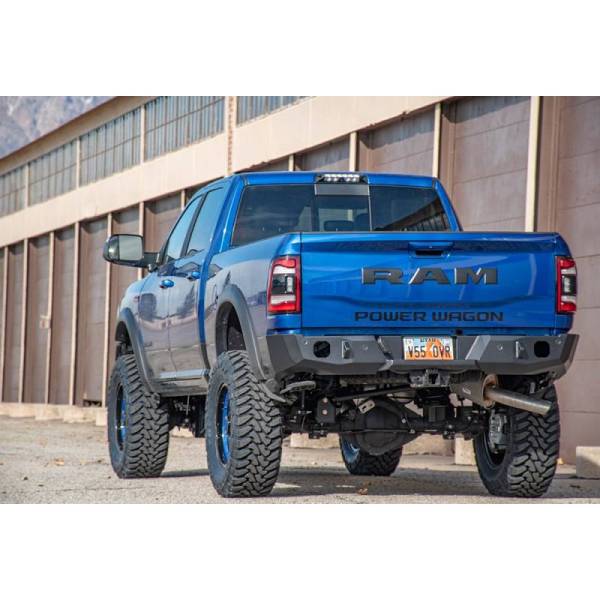 Expedition One - Expedition One RAM25/35-19+RB-BARE Base Rear Bumper for Dodge Ram 2500/3500 2019-2024 - Bare Steel