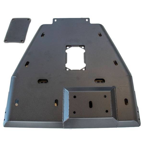 Expedition One - Expedition One TACO16+-REAR-SKID-BARE Rear Ultra HD Skid Plate for Toyota Tacoma 2016-2023 - Bare Steel