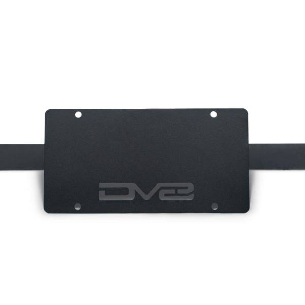 DV8 Offroad - DV8 Offroad LPBR-04 Capable Front Bumper License Plate Mount for Ford Bronco 2021-2024