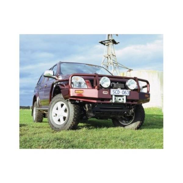 ARB 4x4 Accessories - ARB 3248100 Deluxe Front Bumper with Bull Bar for Isuzu D-Max 2003-2006