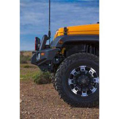ARB 4x4 Accessories - ARB 3448120 Deluxe Front Bumper with Bull Bar for Holden Rodeo 1998-2003