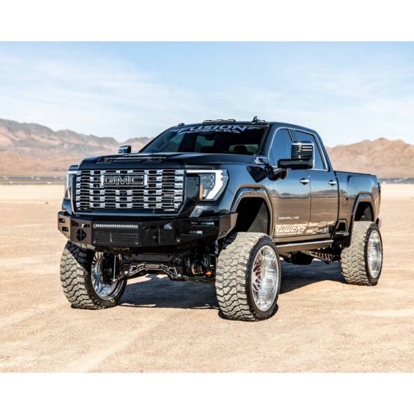Fusion Bumpers - Fusion Bumpers 24GMCHDFB HD Standard Front Bumper for GMC Sierra 2500HD/3500 2024