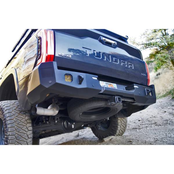 Expedition One - Expedition One TT22+RB-BARE RangeMax Rear Bumper for Toyota Tundra 2022-2024 - Bare Metal
