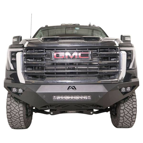 Fab Fours - Fab Fours GM24-V6251-1 Vengeance Series Front Bumper for GMC Sierra 2500/3500 2024