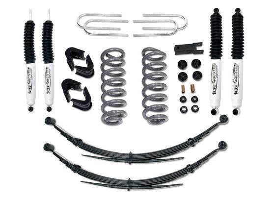 Tuff Country - 1978-1979 Ford Bronco 4x4 - 4" Lift Kit with Rear Leaf Springs by Tuff Country - 24716K