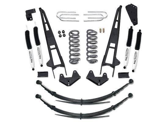 Tuff Country - 1981-1996 Ford Bronco 4x4 - 4" Performance Lift Kit with Rear Leaf Springs by Tuff Country - 24815K