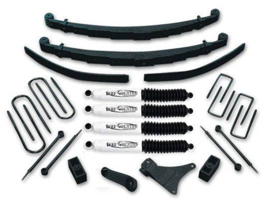 Tuff Country - 1986-1997 Ford F350 4x4 Standard Cab - 4" Lift Kit by Tuff Country - 24830K