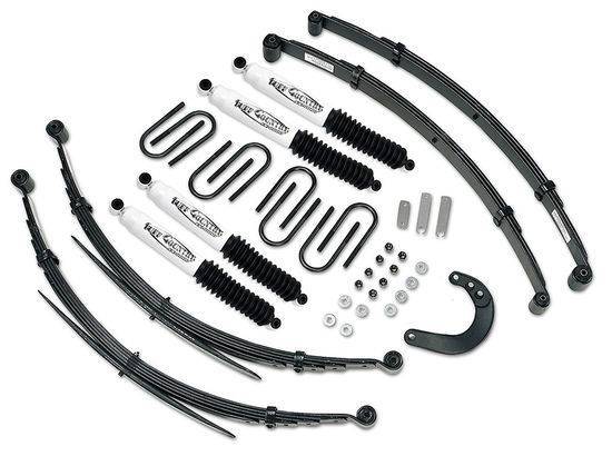 Tuff Country - 1988-1991 Chevy Suburban 3/4 ton 4x4 - 4" Lift Kit EZ-Ride by Tuff Country (fits models with 56" long Rear springs) Tuff Country - 14742K