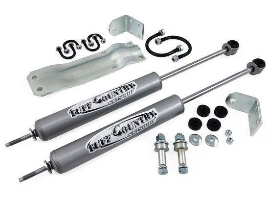 Tuff Country - 1994-2001 Dodge Ram 1500 4wd - Dual Steering Stabilzer (in-line style) Tuff Country - 66391