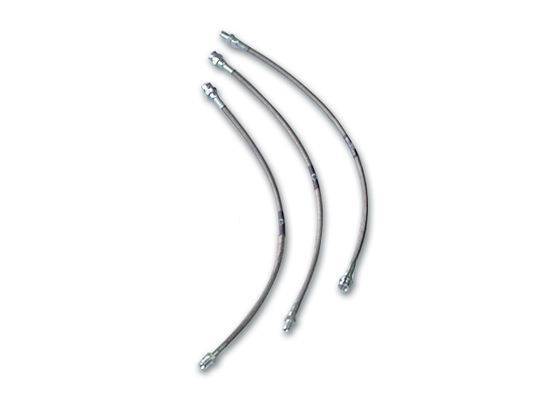 Tuff Country - 2000-2004 Ford F250 4wd - Front & Rear Extended (8" over stock) Brake Lines (set of 3) Tuff Country - 95205