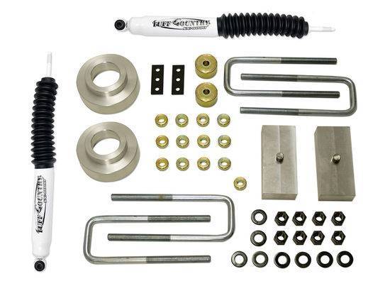 Tuff Country - 2007-2021 Toyota Tundra 4x4 & 2wd - 2.5" Lift Kit with SX8000 Shocks by (Excludes TRD Pro) Tuff Country - 53070KN