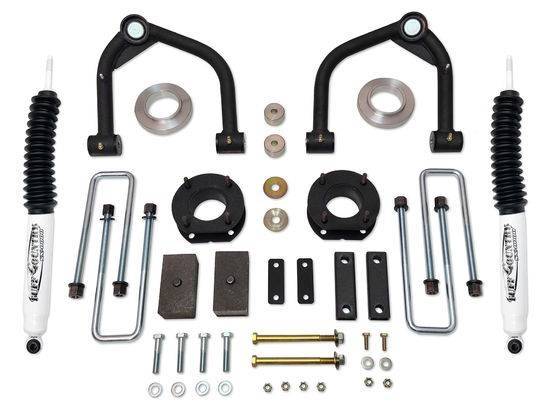 Tuff Country - 2007-2021 Toyota Tundra 4x4 & 2wd - 4" Lift Kit with SX8000 Shocks by (Excludes TRD Pro) Tuff Country - 54070KN