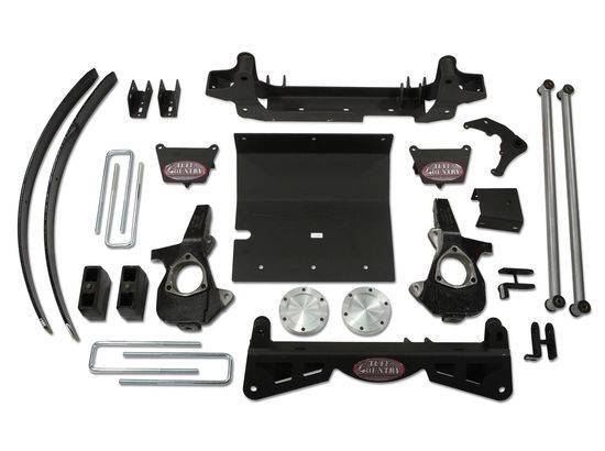 Tuff Country - Tuff Country 16961 6" Lift Kit with Three Piece Sub Frame Chevy and GMC Silverado/Sierra 1500 2001-2006