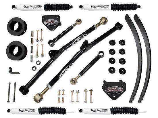 Tuff Country - Tuff Country 33925KN 3" Long Arm Lift Kit with SX8000 Shocks Dodge Ram 2500/3500 1994-1999