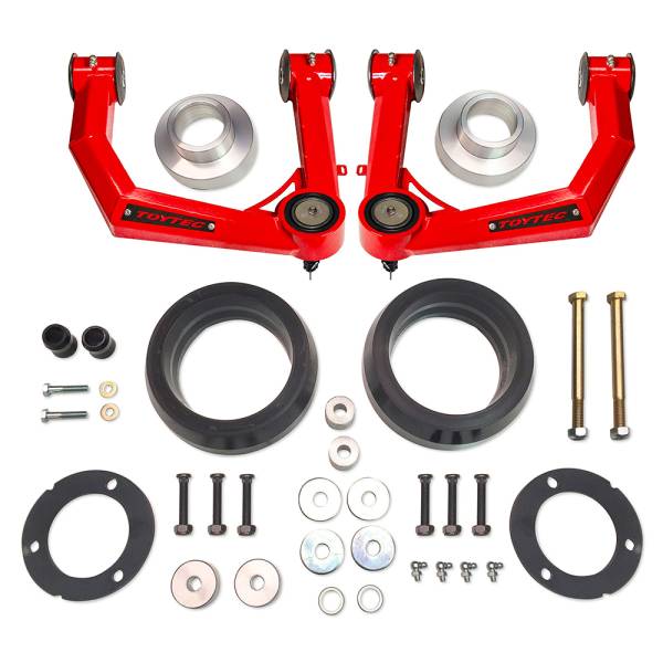 Tuff Country - Tuff Country 52006TT 3" Lift Kit with Toytec Ball Joint Boxed Upper Control Arms for Toyota 4Runner/FJ Cruiser 2007-2024