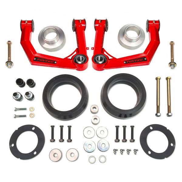 Tuff Country - Tuff Country 52011TT 3" Lift Kit with Toytec Uni-Ball Boxed Control Arms for Toyota 4Runner/FJ Cruiser 2007-2024