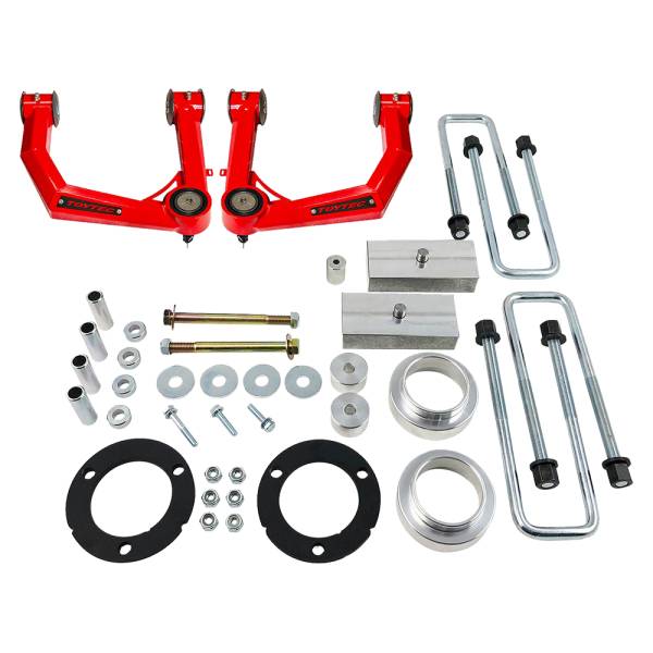 Tuff Country - Tuff Country 52025TT 2.5" Lift Kit with Toytec Ball Joint Boxed Upper Control Arms for Toyota Tacoma 2018