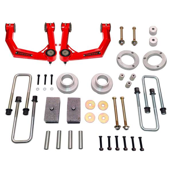 Tuff Country - Tuff Country 54905TT 4" Lift Kit with Toytec Ball Joint Boxed Upper Control Arms for Toyota Tacoma 2005-2023
