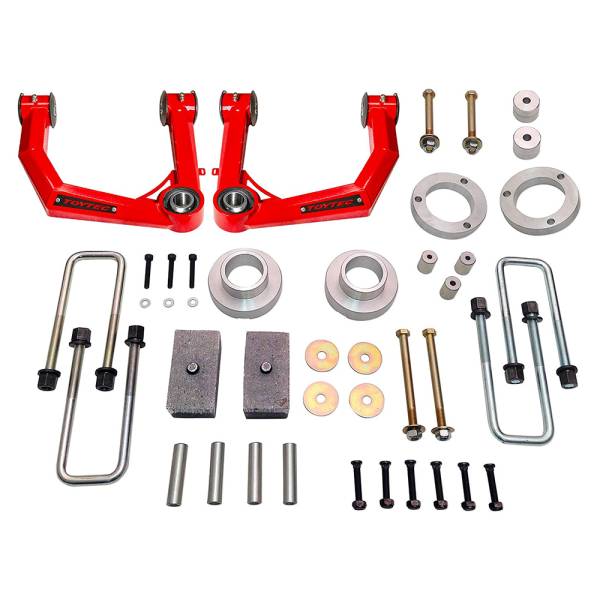 Tuff Country - Tuff Country 54910TTKN  4" Lift Kit with Toytec Uni-Ball Boxed Upper Control Arms and Shocks for Toyota Tacoma 2005-2023