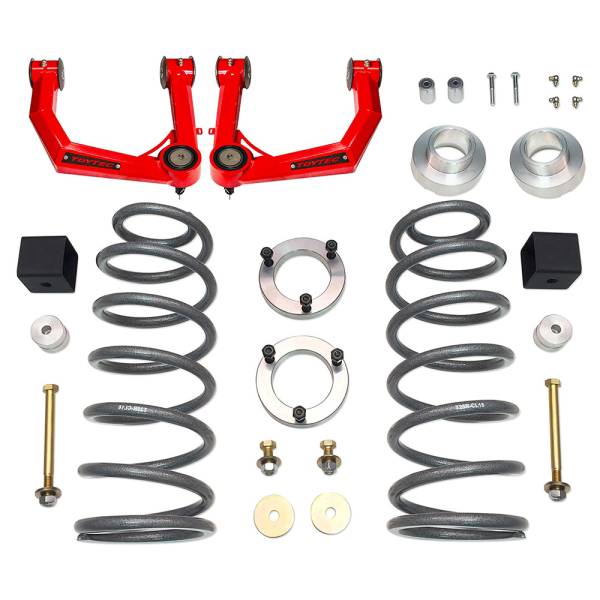 Tuff Country - Tuff Country 54916TT 4" Lift Kit with Toytec Ball Joint Boxed Upper Control Arms for Toyota 4Runner 2010-2024