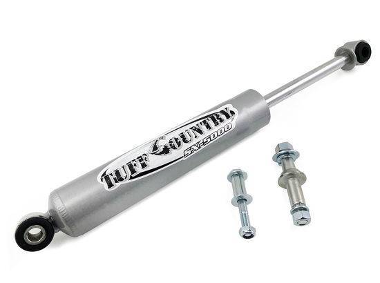 Tuff Country - Tuff Country 65180 Single Steering Stabilizer Jeep Wrangler/Cherokee 1987-2006