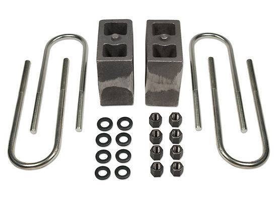 Tuff Country - Tuff Country 97059 5.5" Rear Block & U-Bolt Kit Tapered Ford Excursion/F-250/F-350 1980-2016