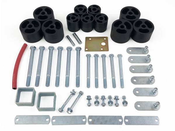 Tuff Country - 1986-1995 Jeep Wrangler YJ (with auto transmission) - 2" Body Lift Kit Tuff Country - 42615