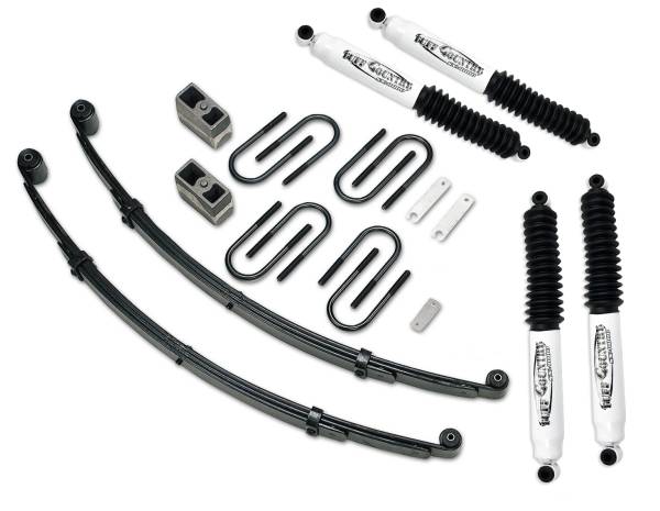 Tuff Country - Tuff Country 12611KN Front/Rear 2"Lift Kit with Heavy Duty Front Springs and Rear Blocks for Chevy Truck 1969-1972