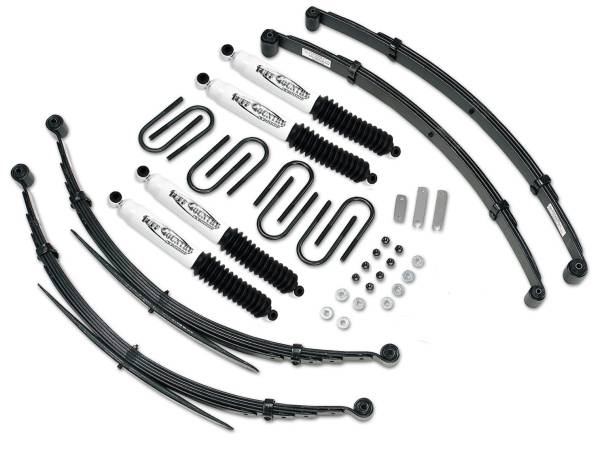 Tuff Country - Tuff Country 12612KN Front/Rear 2"Lift Kit with EZ-Ride Front Springs and 52" Rear Springs for Chevy Suburban 1969-1972