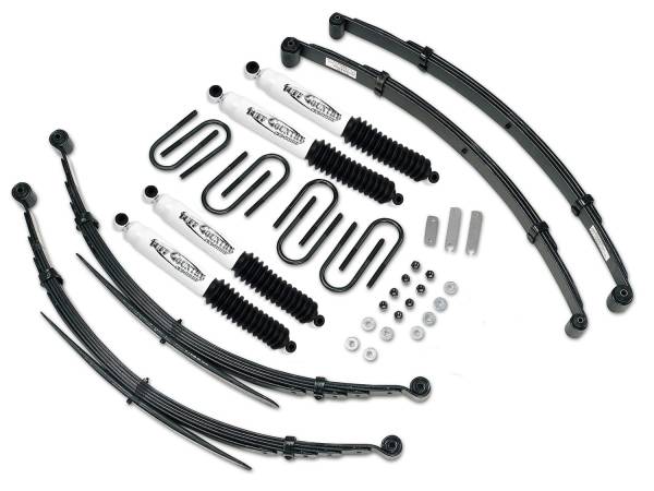 Tuff Country - Tuff Country 12711KN Front/Rear 2" Lift Kit with EZ-Ride Front Springs and 52" Rear Springs for Chevy Truck 1973-1987