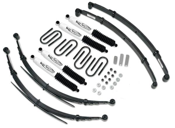 Tuff Country - Tuff Country 12723KN Front/Rear 2" Lift Kit with Heavy Duty Front Springs and 52" Rear Springs for Chevy K20/V20 1973-1987