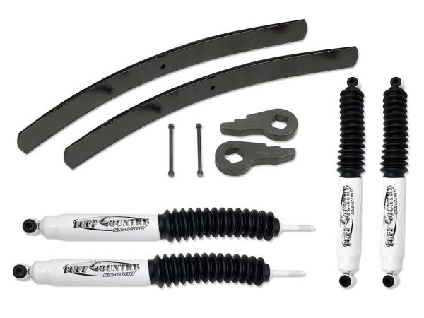Tuff Country - Tuff Country 12921KN 2" Front and Rear Lift Kit with SX8000 Shocks Chevy and GMC Truck/Suburban 1988-1998