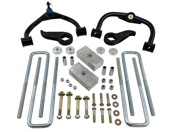Tuff Country - Tuff Country 13014 Front 3" Lift Kit with Rear Shock Extensions for Chevy Silverado 3500 2020-2023