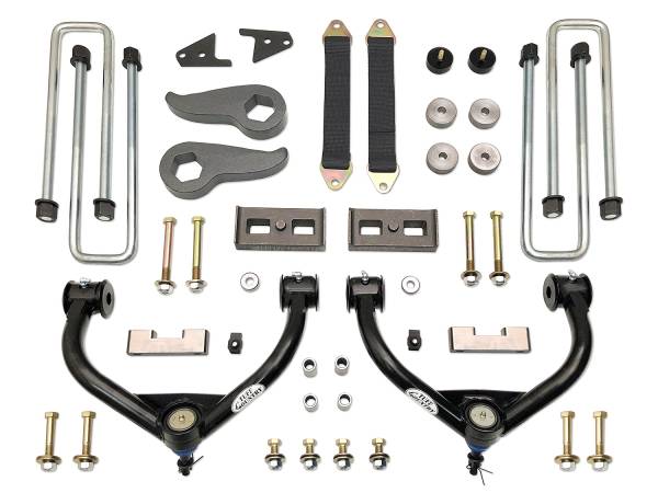 Tuff Country - Tuff Country 13085KN Front/Rear 3.5" Lift Kit Upper Control Arm Kit with Ball Joint for Chevy Silverado 2500HD 2011-2019