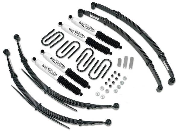 Tuff Country - Tuff Country 13721KN Front/Rear 3" Lift Kit with EZ-Ride Front Springs and 52" Rear Springs for Chevy Truck 1973-1987