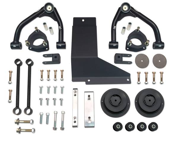 Tuff Country - Tuff Country 14058KN Front/Rear 4" Lift Kit with Rear Coil Spacers for Chevy Avalanche 2007-2013