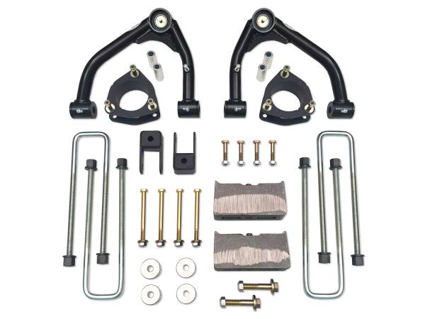 Tuff Country - Tuff Country 14059KN Front/Rear 4" Lift Kit with Ball Joints for Chevy Silverado 1500 2014-2018