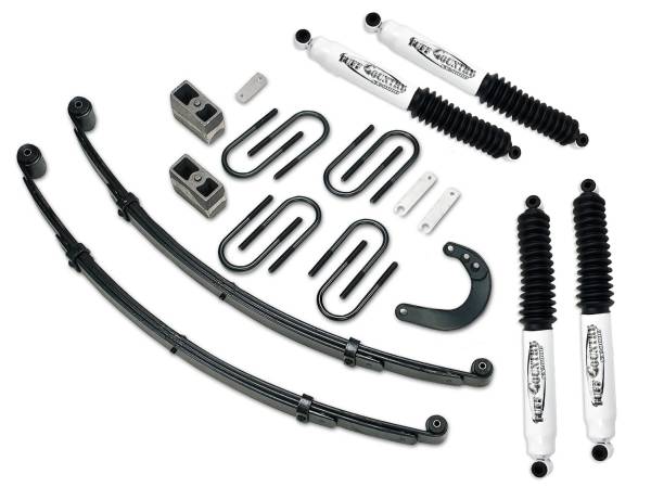Tuff Country - Tuff Country 14611KN Front/Rear 4" Lift Kit with Heavy Duty Front Springs for GMC Jimmy 1969-1972