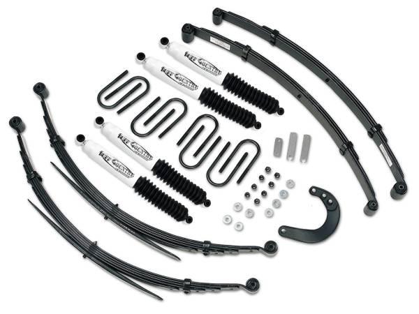 Tuff Country - Tuff Country 14612KN Front/Rear 4" Lift Kit with EZ-Ride Front Springs and 52" Rear Springs for Chevy Blazer 1969-1972